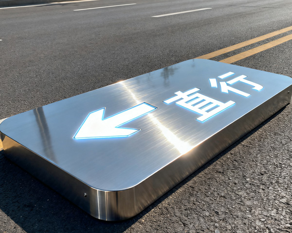 赛博工业风遇上企业标识，不锈钢发光字指示牌设计新趋势